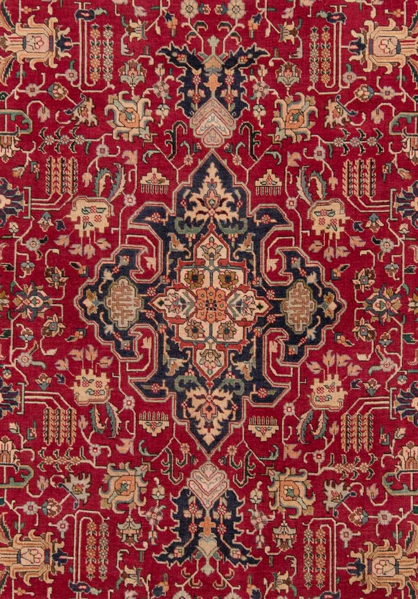 Alfombra persa Tabriz pátina | 289 x 185 cm