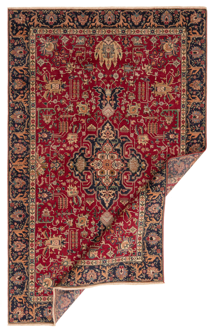 Alfombra persa Tabriz pátina | 289 x 185 cm