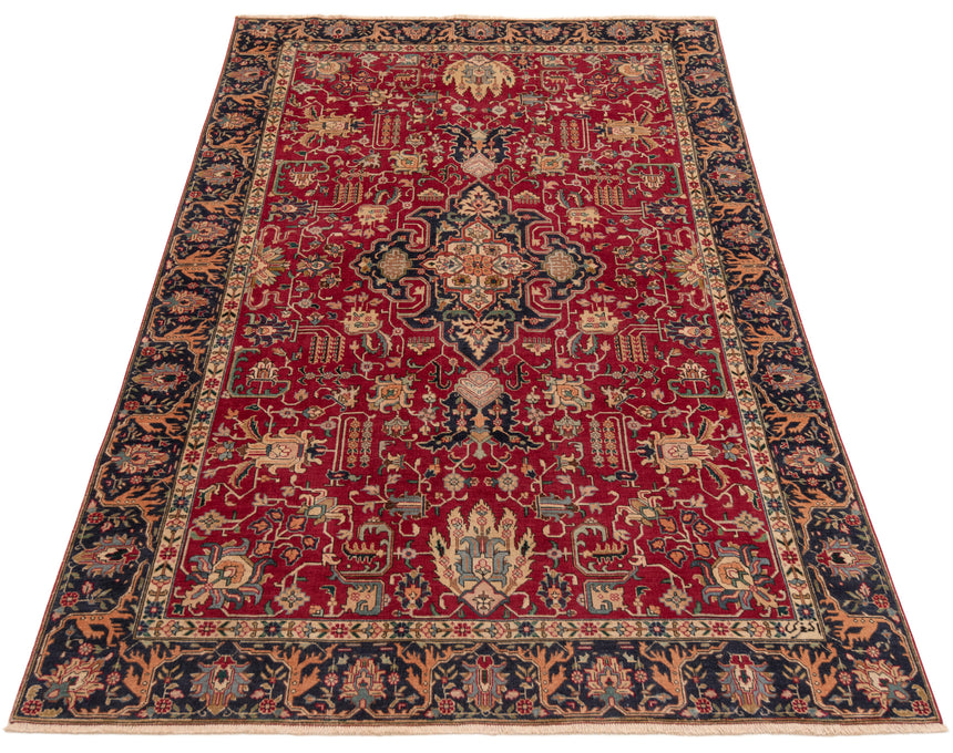 Alfombra persa Tabriz pátina | 289 x 185 cm