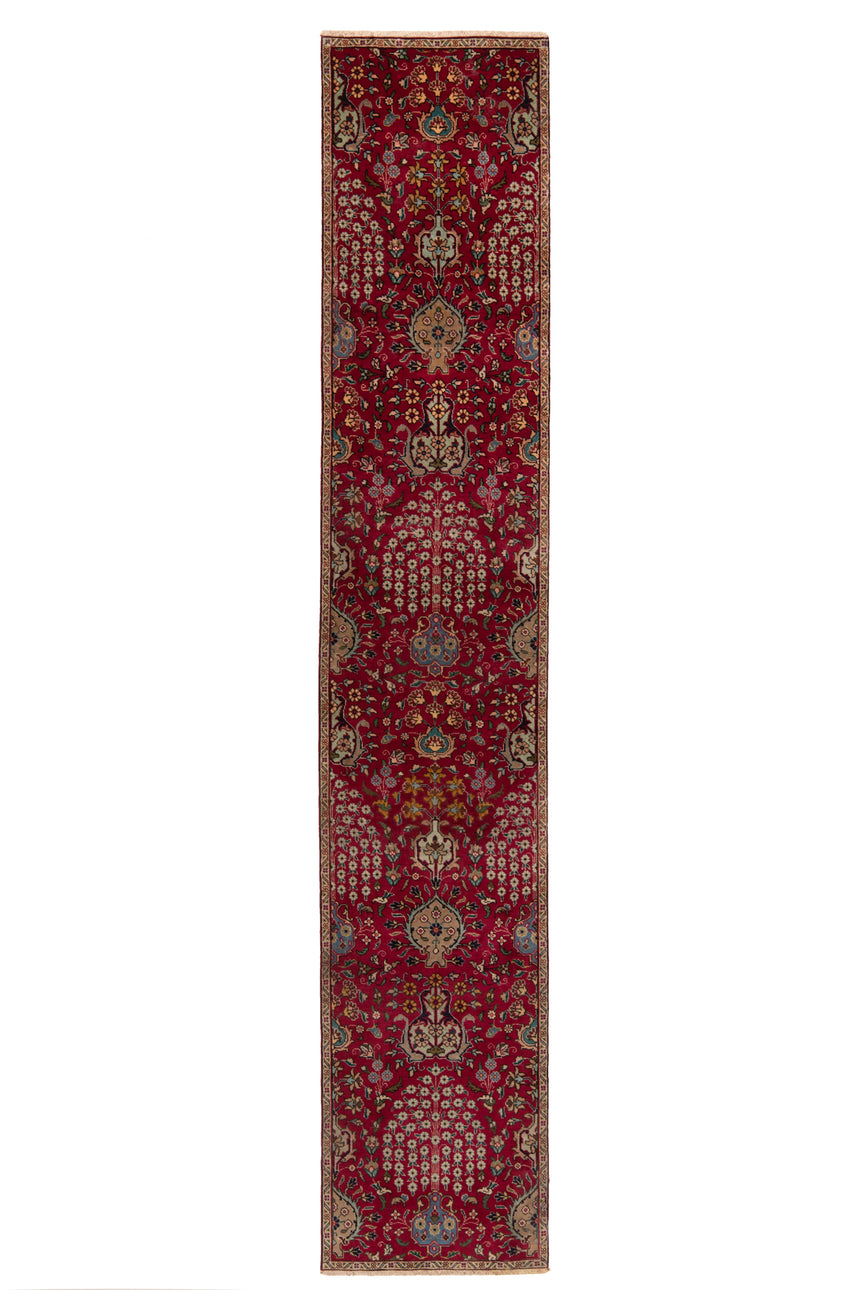 Alfombra Persa Tabriz | 383 x 70 cm