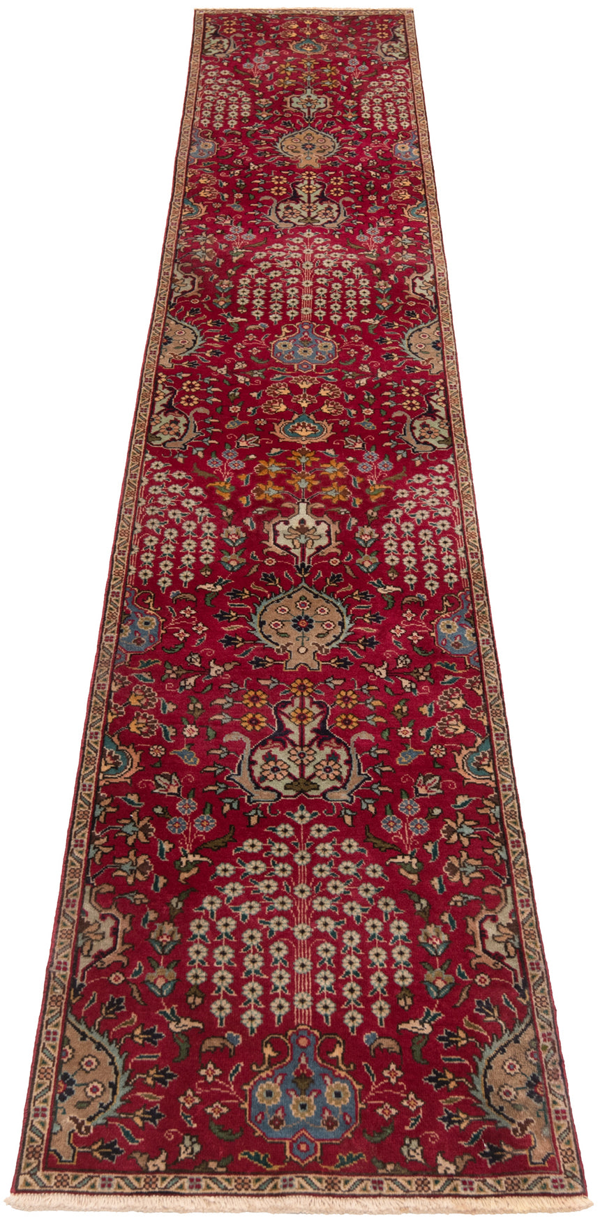 Alfombra Persa Tabriz | 383 x 70 cm