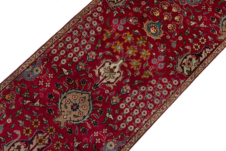 Alfombra Persa Tabriz | 383 x 70 cm