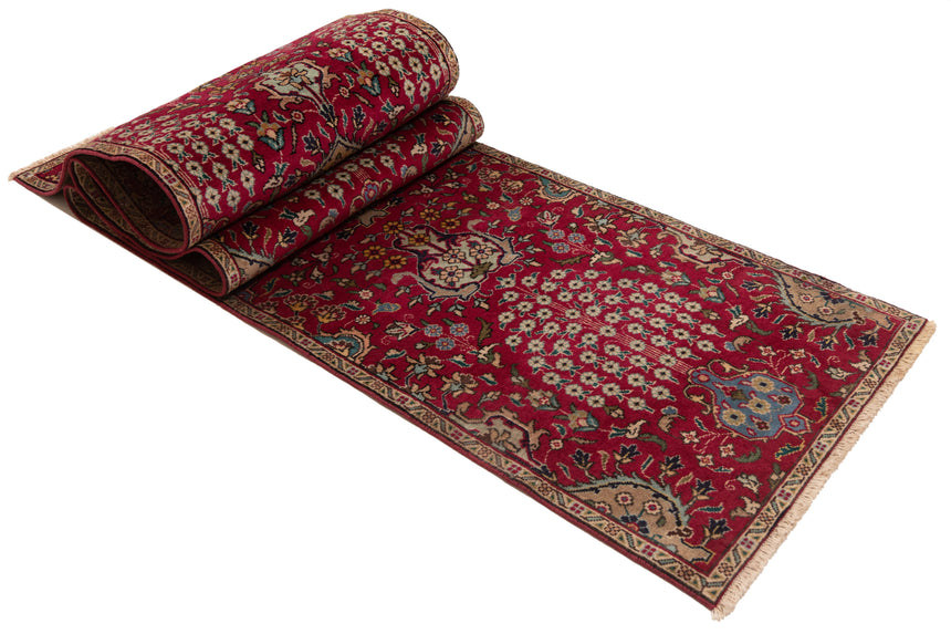 Alfombra Persa Tabriz | 383 x 70 cm