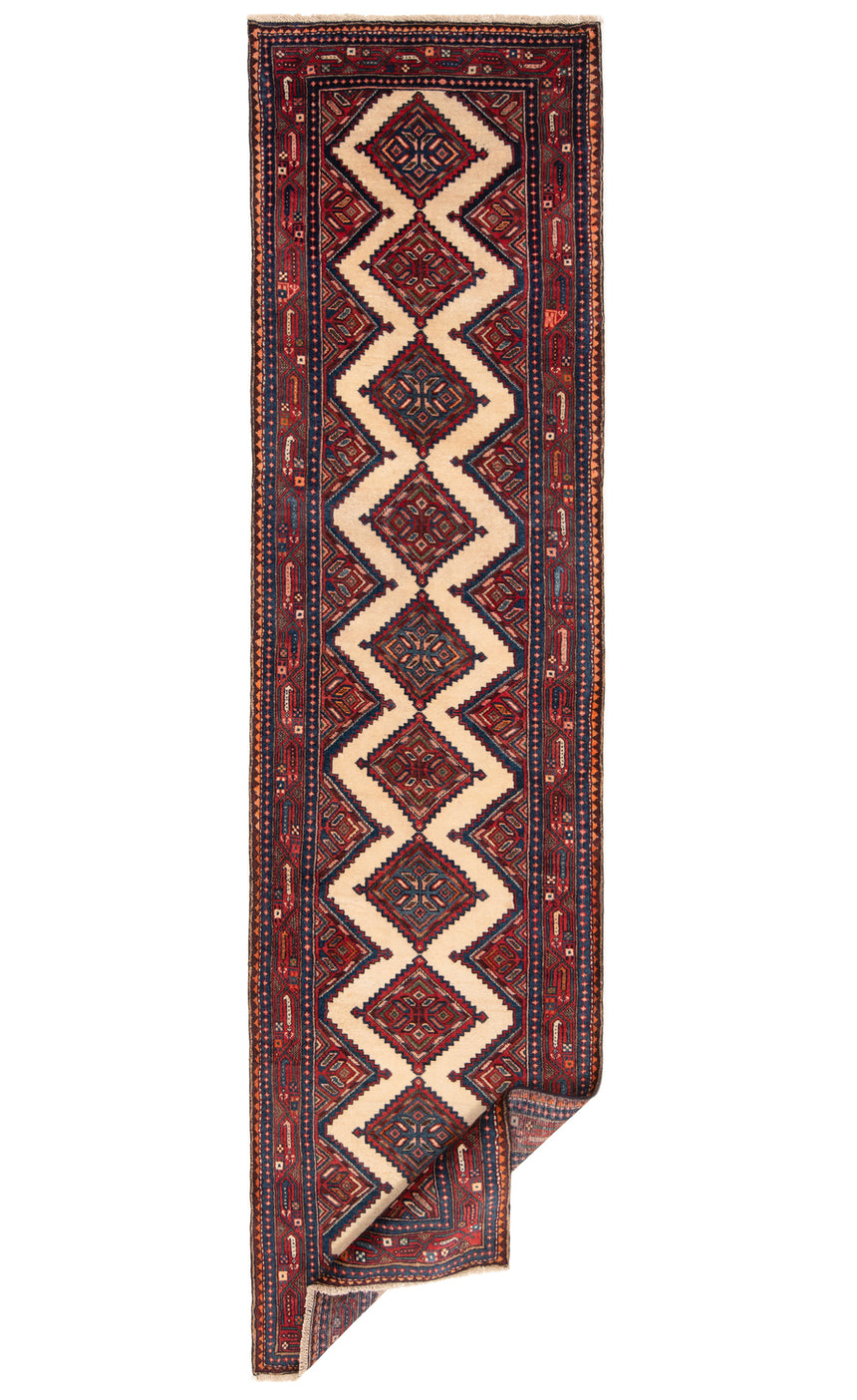 Hamedan Persian rug | 323 x 92 cm