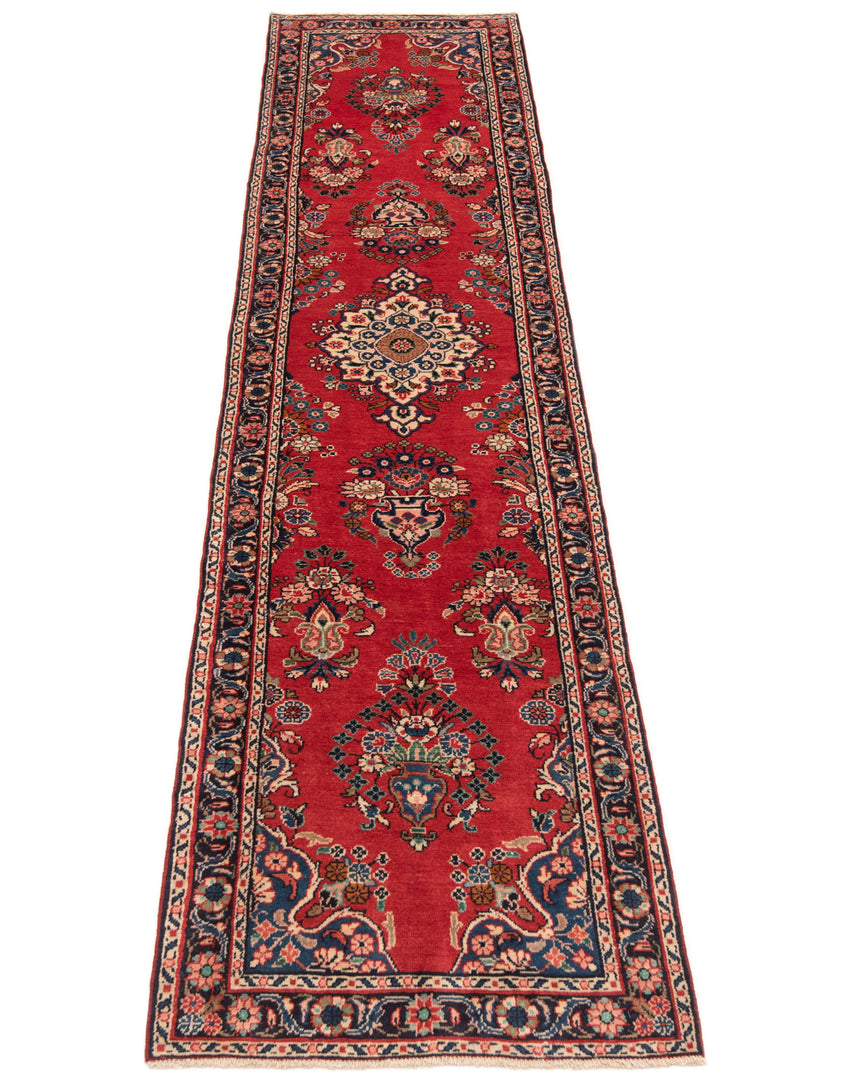 Hamedan Persian rug | 407 x 90 cm