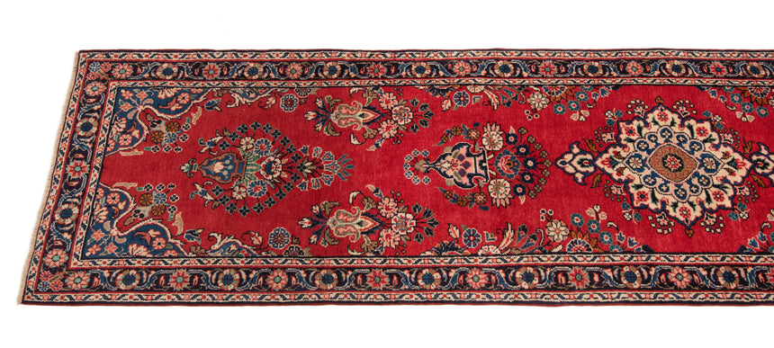 Hamedan Persian rug | 407 x 90 cm