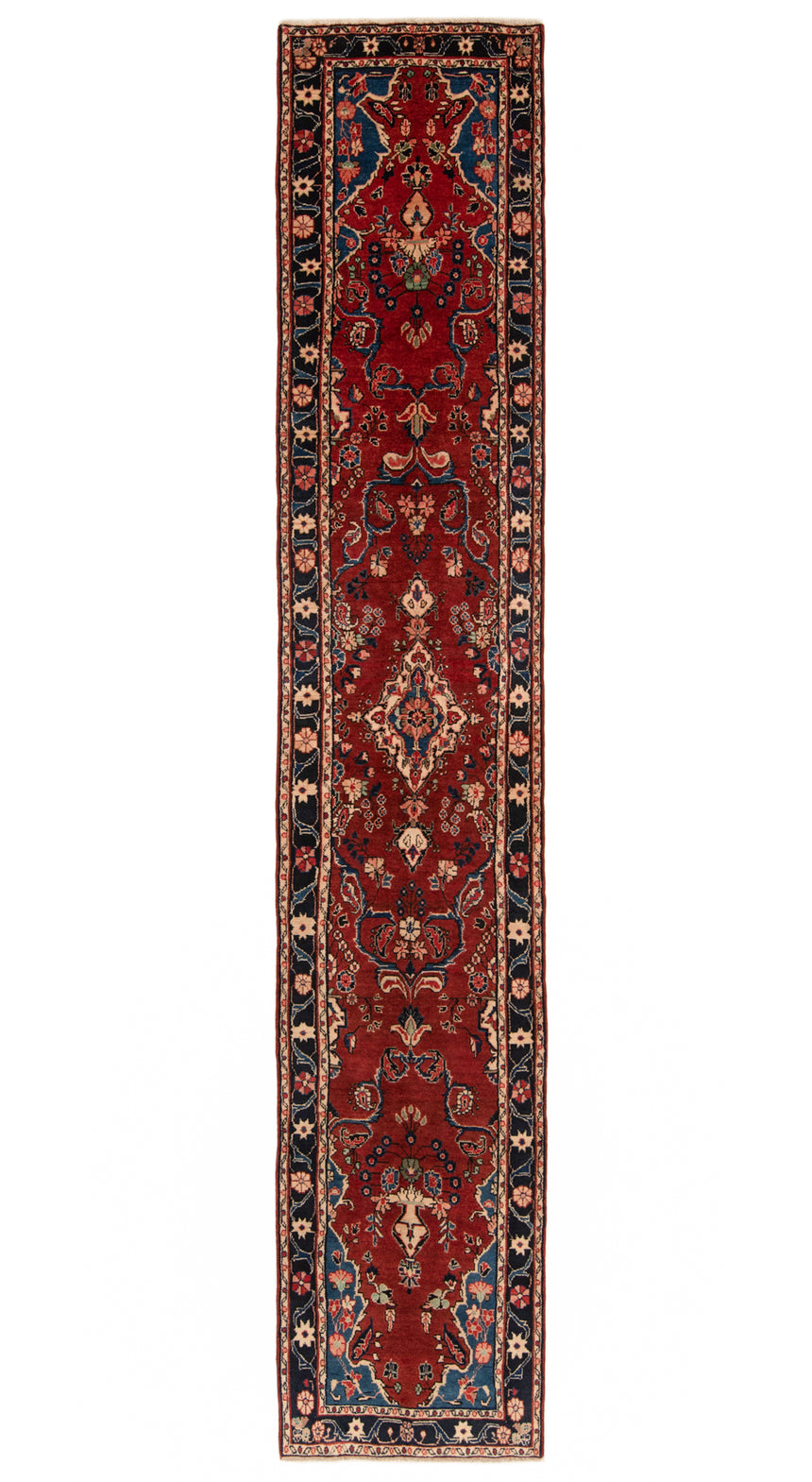 Hamedan Persian Rug | 413 x 82 cm