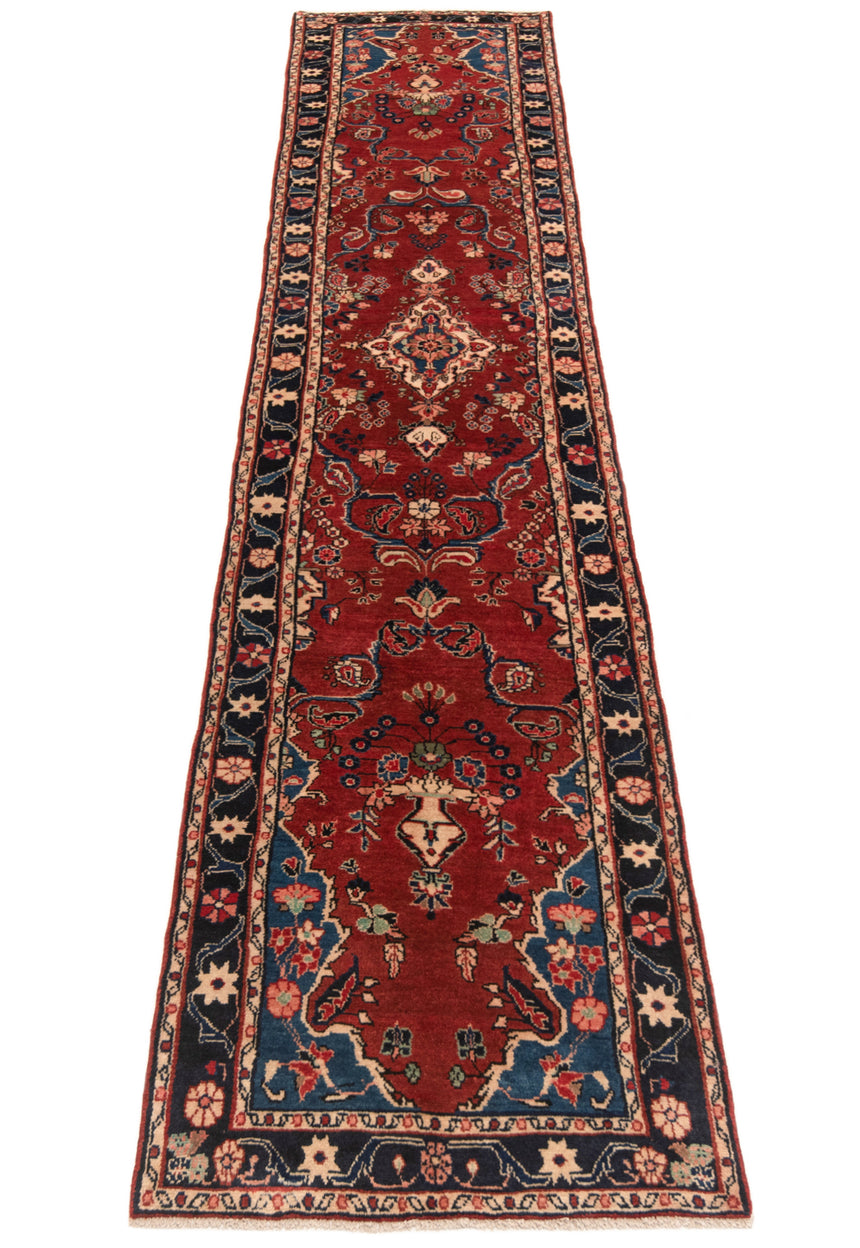 Hamedan Persian Rug | 413 x 82 cm