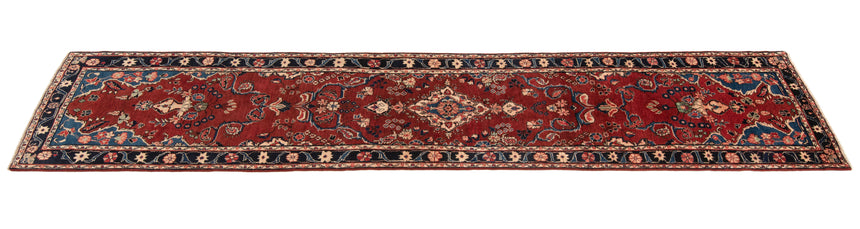 Hamedan Persian Rug | 413 x 82 cm