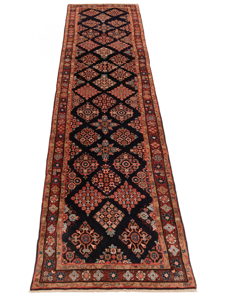Hamedan Persian Rug | 414 x 86 cm