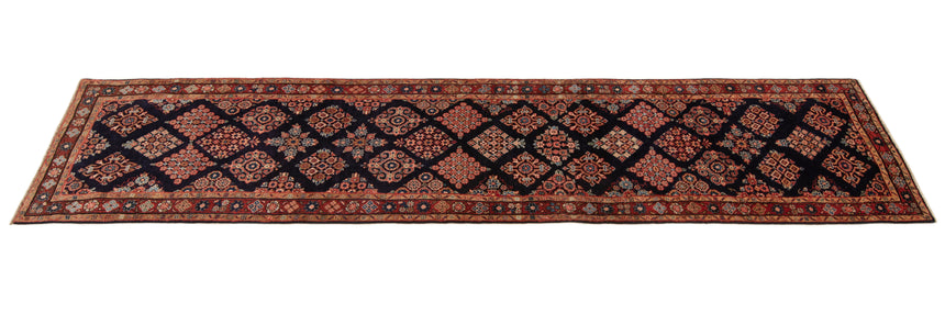 Hamedan Persian Rug | 414 x 86 cm