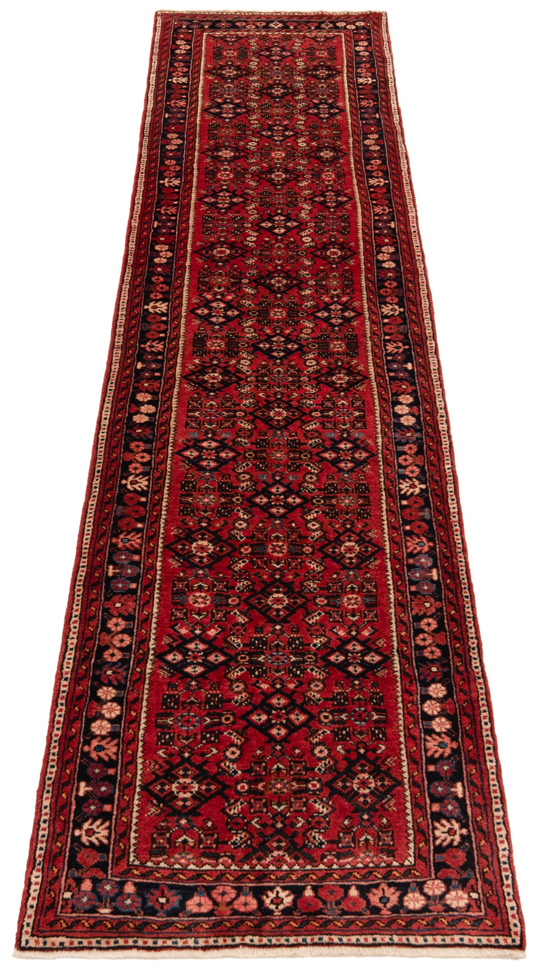 Hamedan Persian rug | 346 x 82 cm