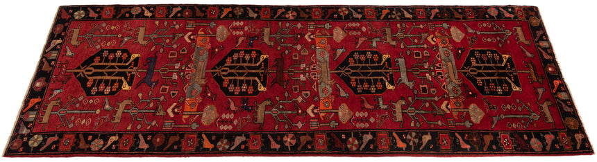 Hamedan Persian Rug | 329 x 117 cm