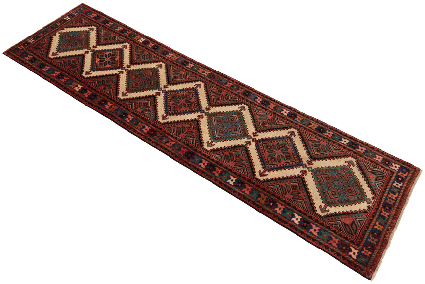 Hamedan Persian rug | 305 x 84 cm