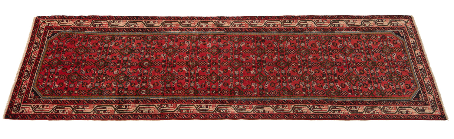 Alfombra persa Hamedan | 278 x 75 cm