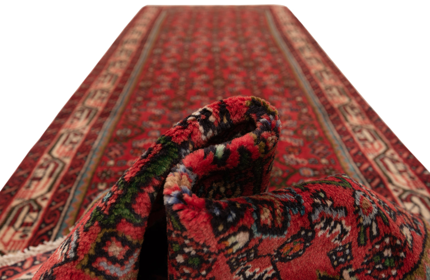 Alfombra persa Hamedan | 278 x 75 cm