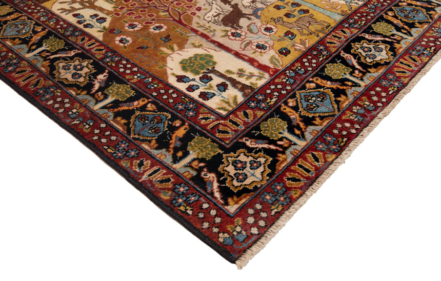 Alfombra Persa Tabriz | 193 x 135 cm