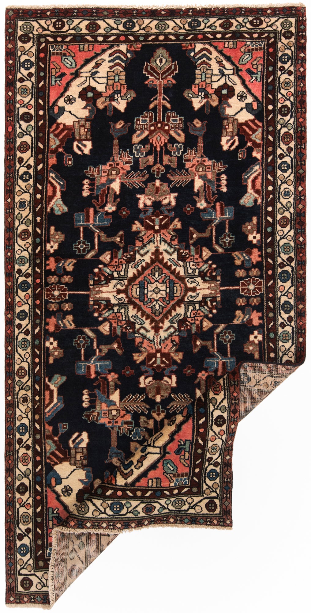 Hamedan Persian rug | 202 x 100 cm