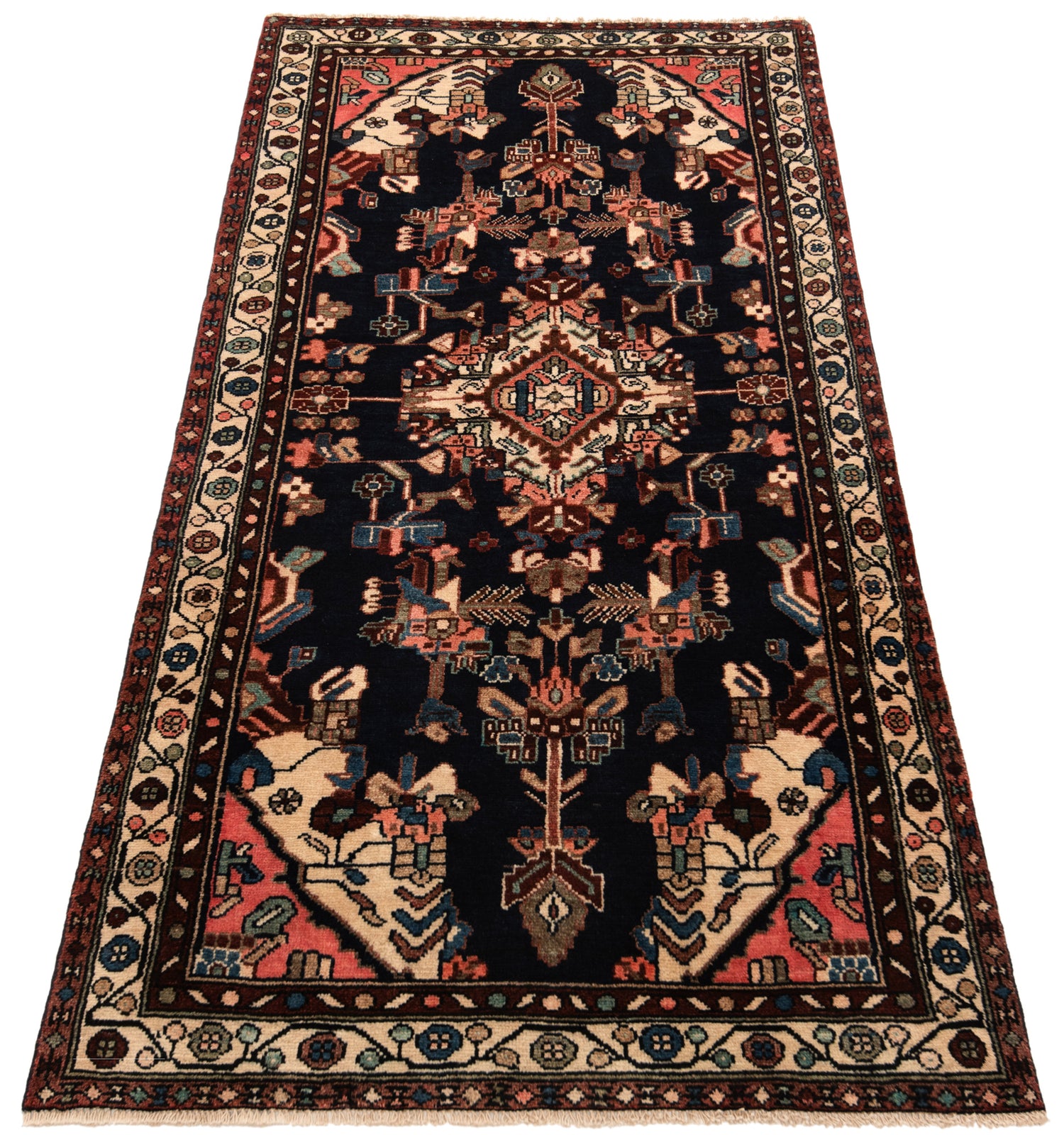 Hamedan Persian rug | 202 x 100 cm