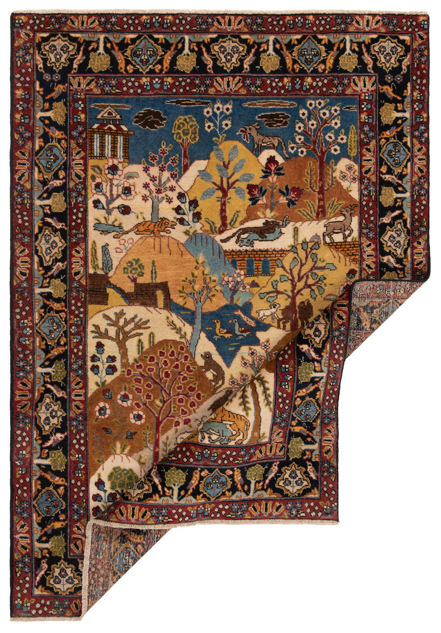 Alfombra Persa Tabriz | 190 x 133 cm