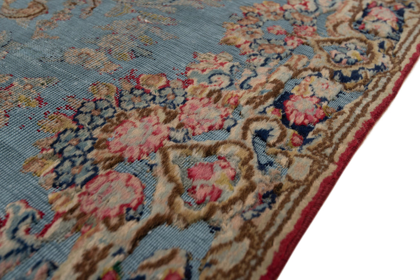 Alfombra vintage en relieve | 390 x 92 cm