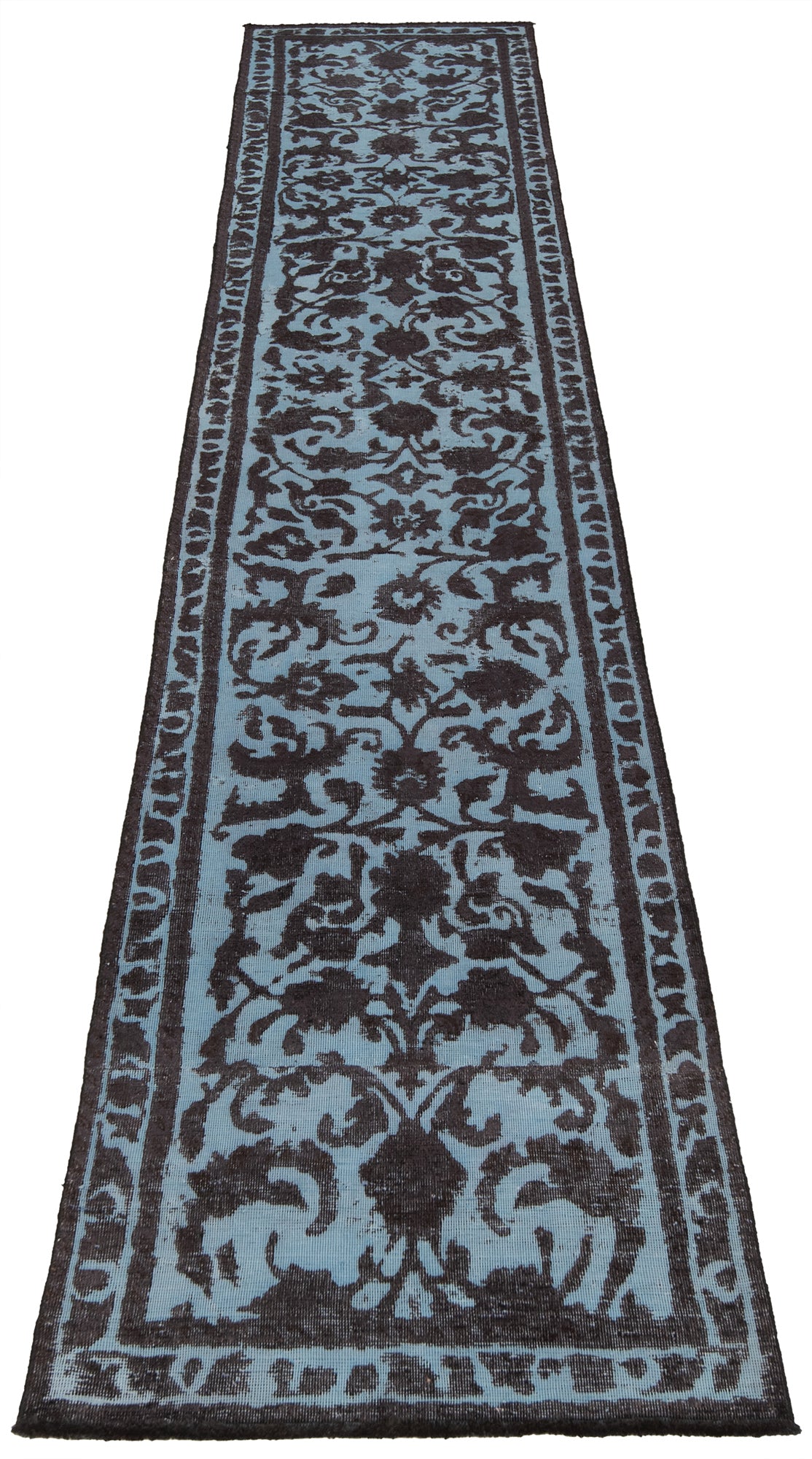 Alfombra vintage en relieve | 444 x 83 cm