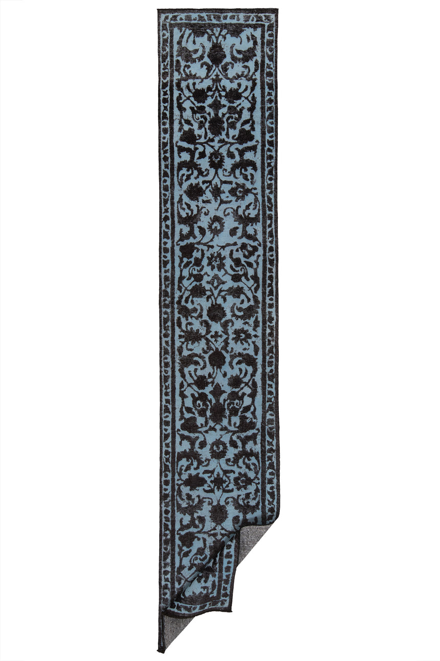 Alfombra vintage en relieve | 444 x 83 cm