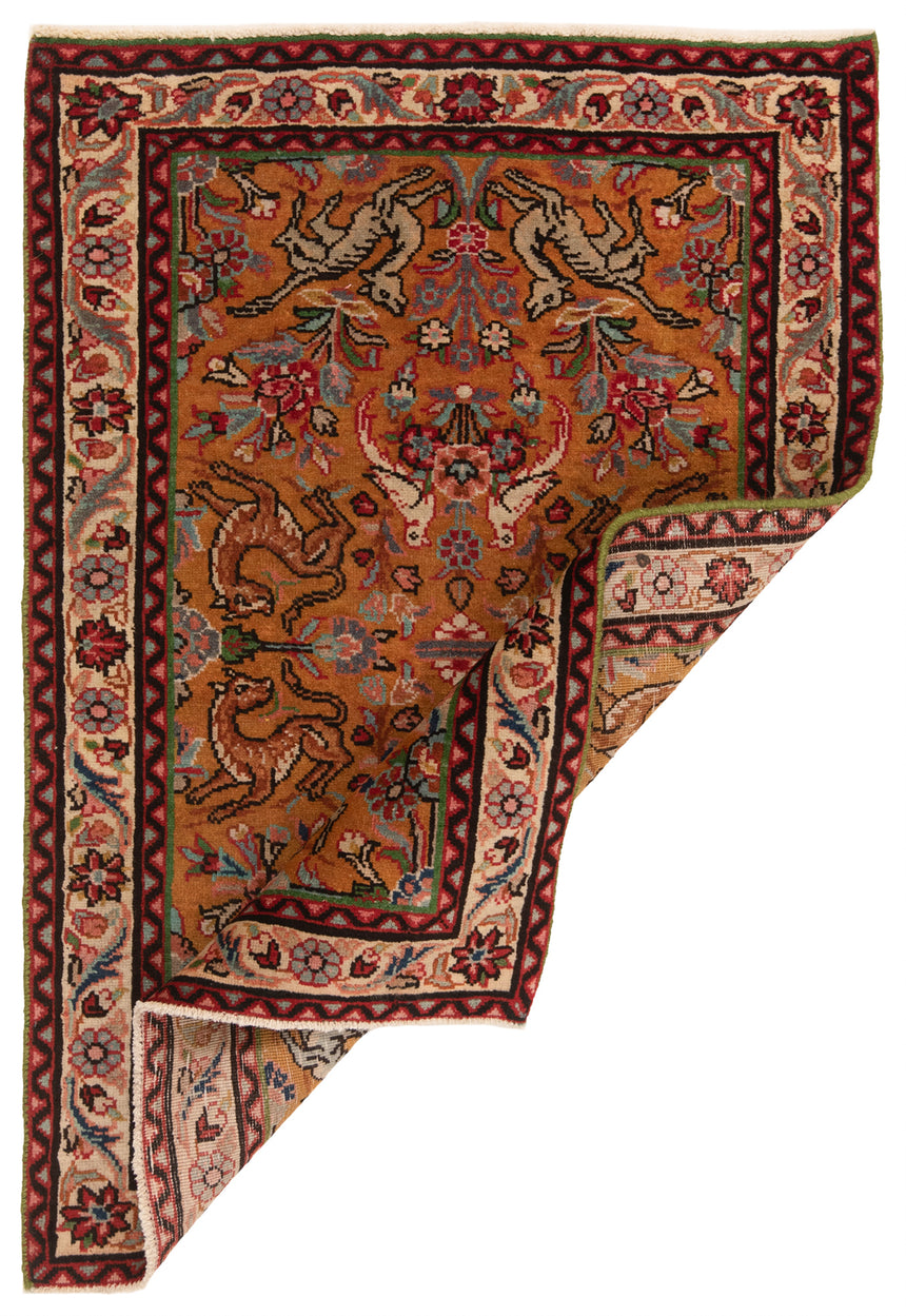 Alfombra Persa Tabriz | 95 x 65 cm