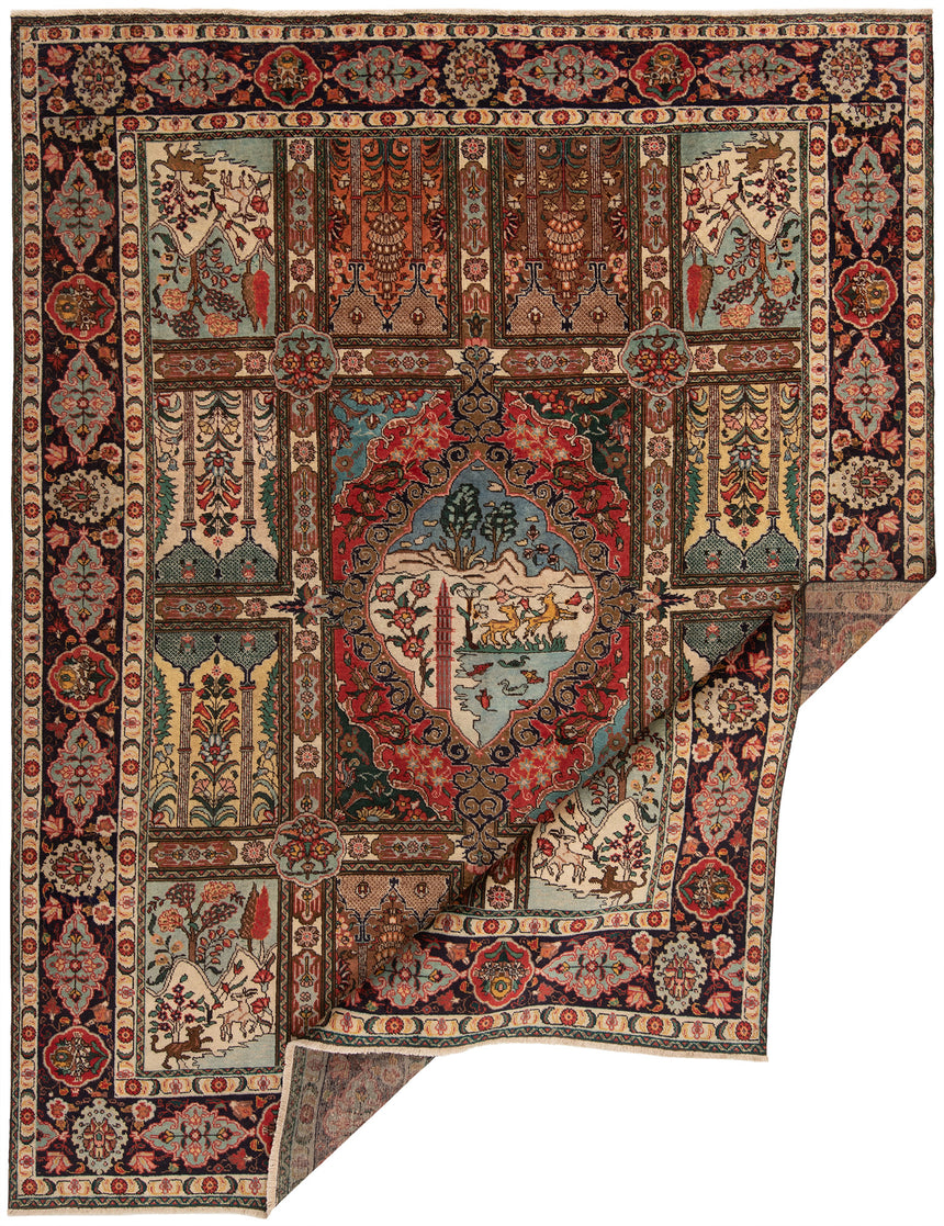 Alfombra Persa Tabriz | 374 x 291 cm