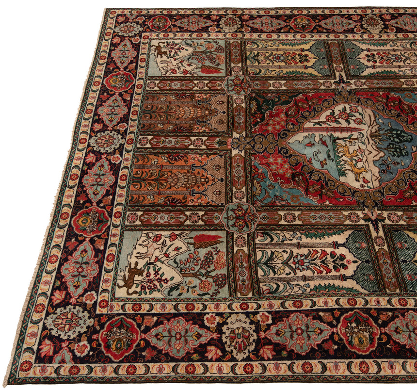 Alfombra Persa Tabriz | 374 x 291 cm