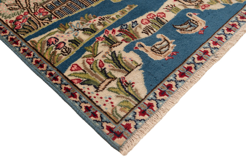 Alfombra Persa Tabriz | 56 x 90 cm