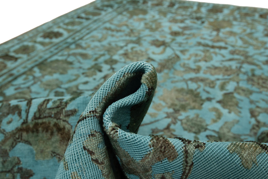 Alfombra vintage en relieve | 288 x 196 cm