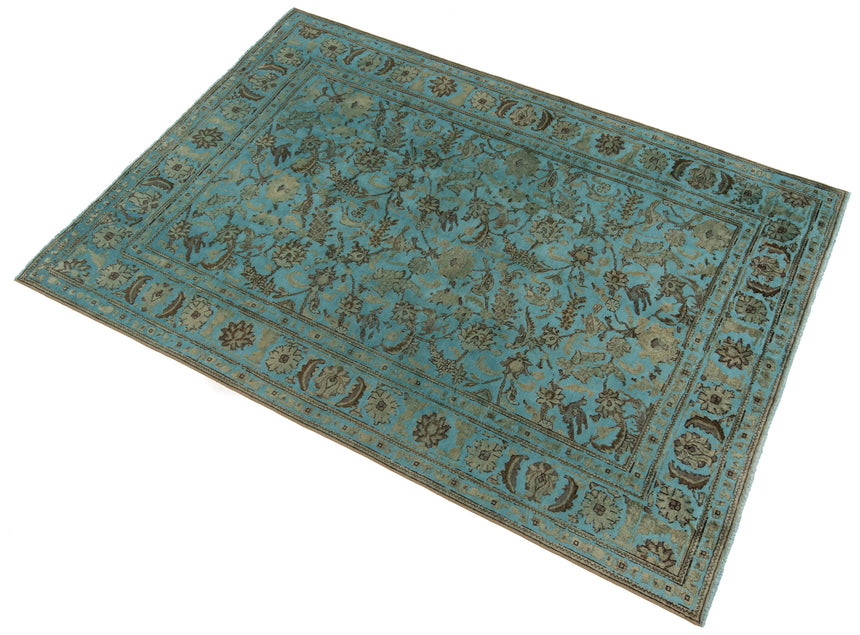 Alfombra vintage en relieve | 288 x 196 cm