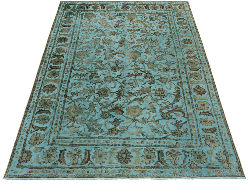 Alfombra vintage en relieve | 288 x 196 cm