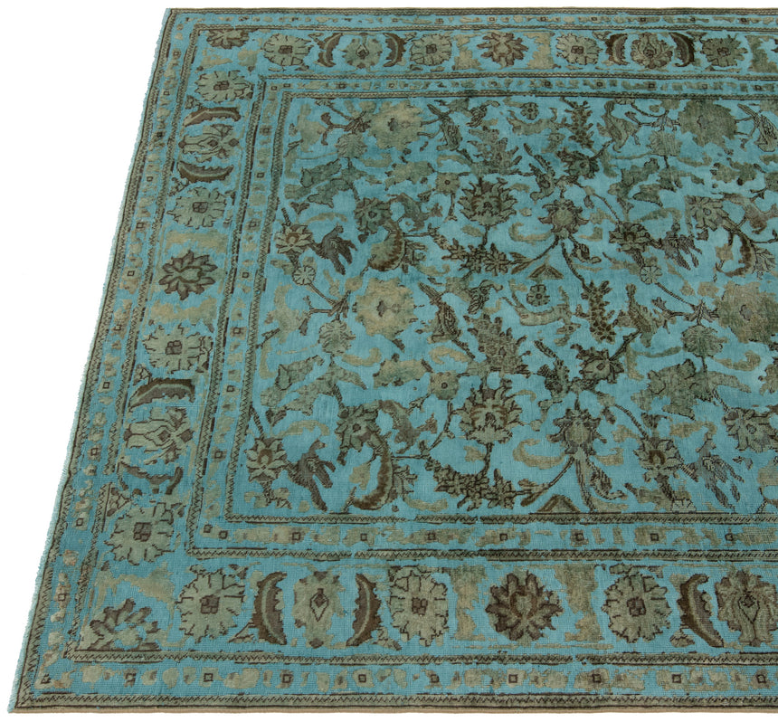 Alfombra vintage en relieve | 288 x 196 cm