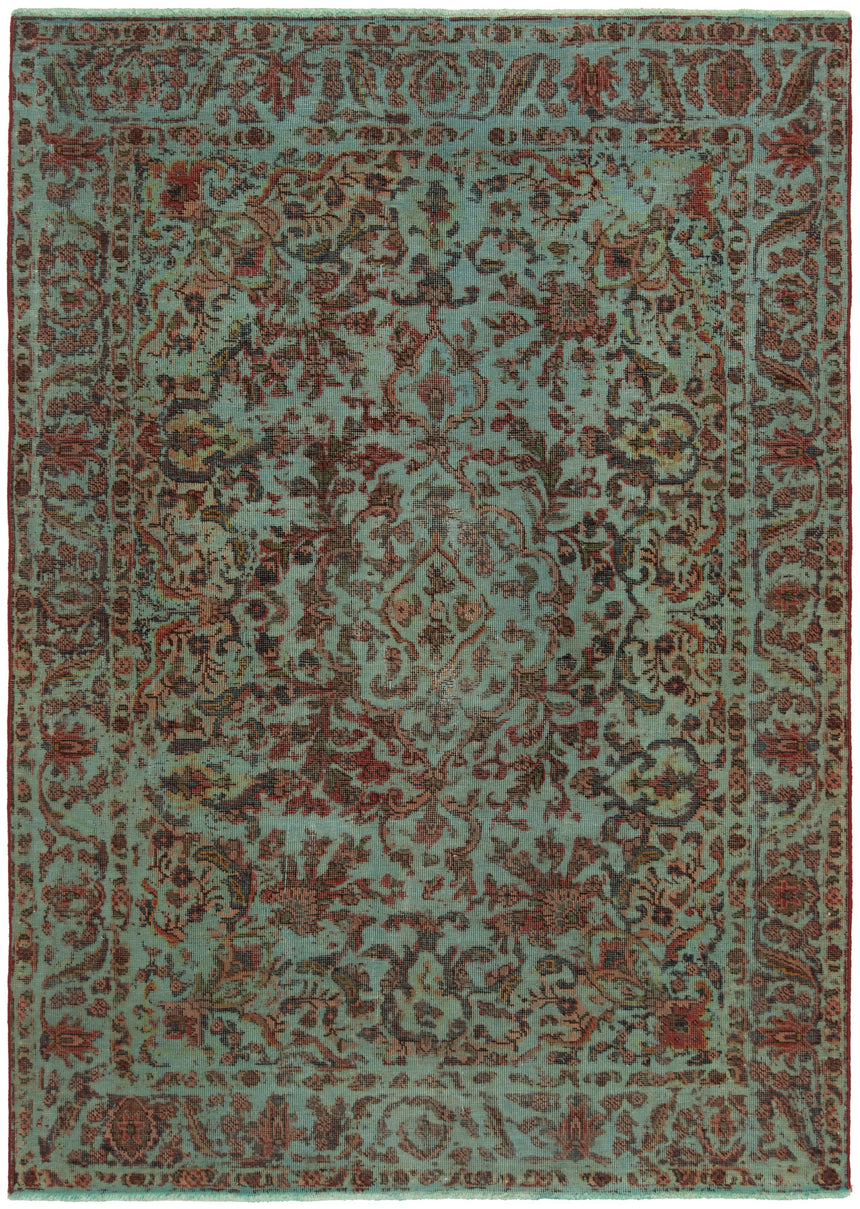 Alfombra vintage en relieve | 190 x 133 cm