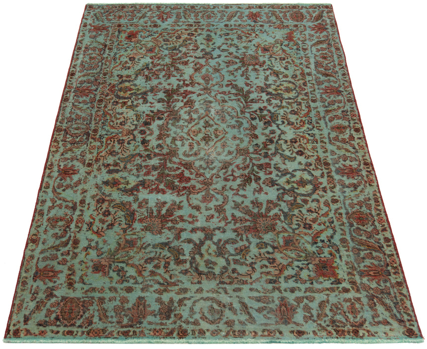 Alfombra vintage en relieve | 190 x 133 cm