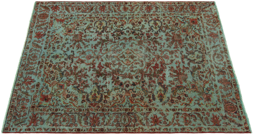 Alfombra vintage en relieve | 190 x 133 cm