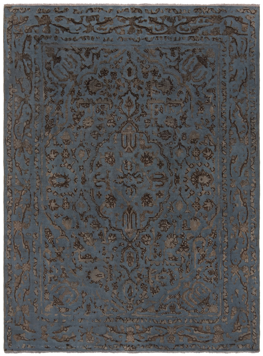 Alfombra vintage en relieve | 185 x 139 cm