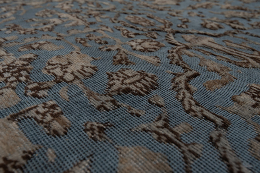 Alfombra vintage en relieve | 185 x 139 cm