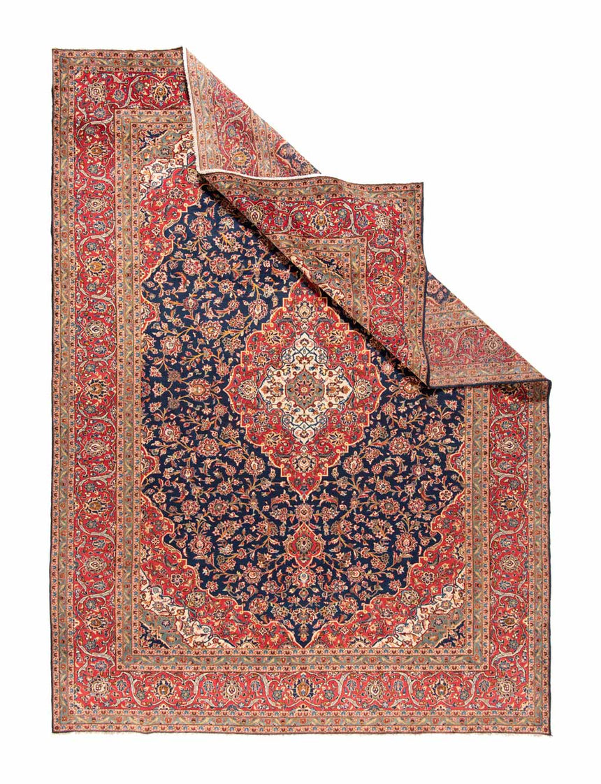 Kashan Alfombra Persiana | 398 x 291 cm