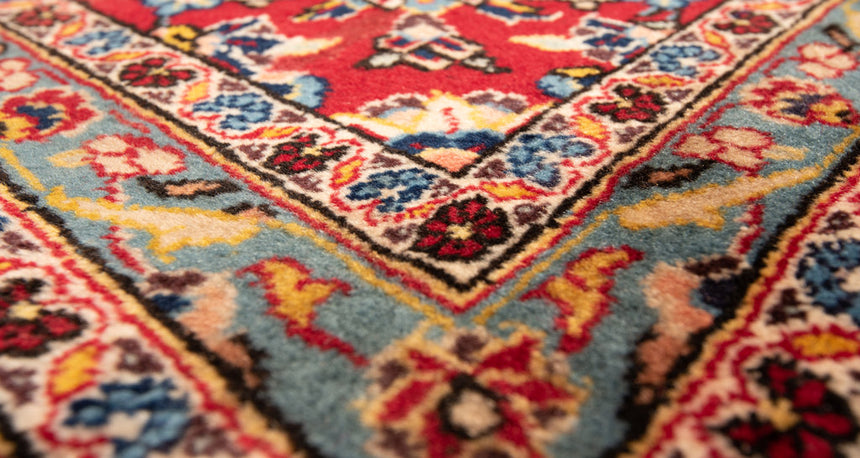 Kashan Alfombra Persiana | 398 x 291 cm