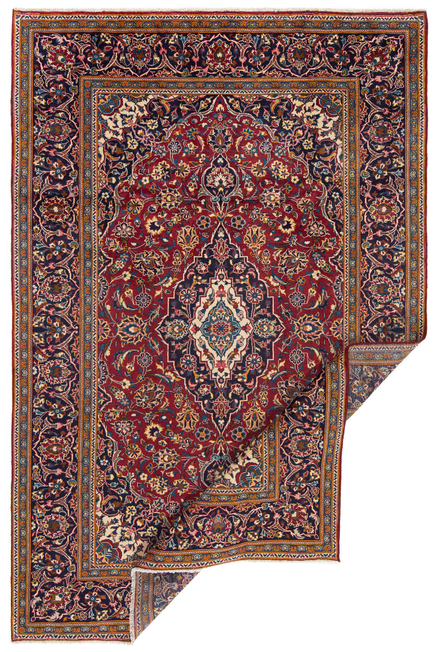 Alfombra persa Kashan | 303 x 198 cm