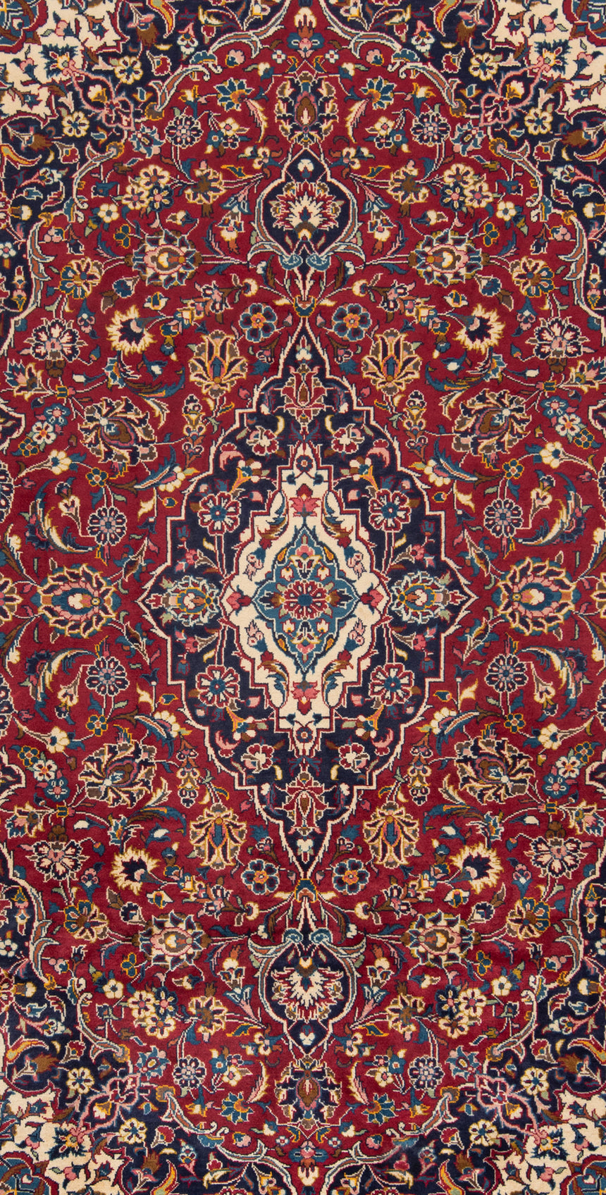 Alfombra persa Kashan | 303 x 198 cm