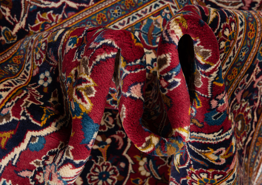 Alfombra persa Kashan | 303 x 198 cm