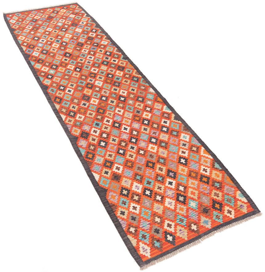 Kilim afghano | 294 x 87 cm