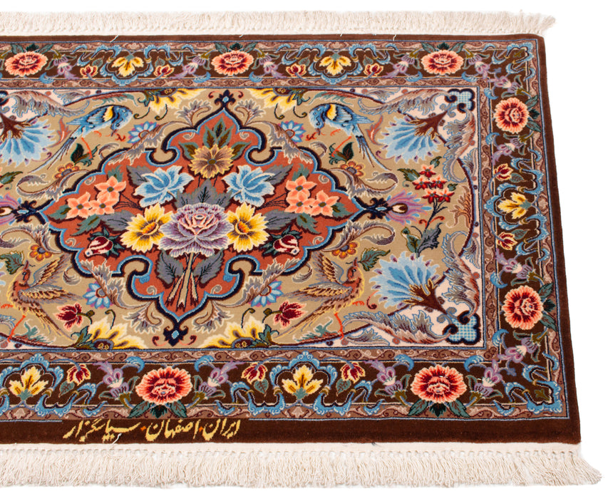 Isfahan Persian Rug | 103 x 70 cm
