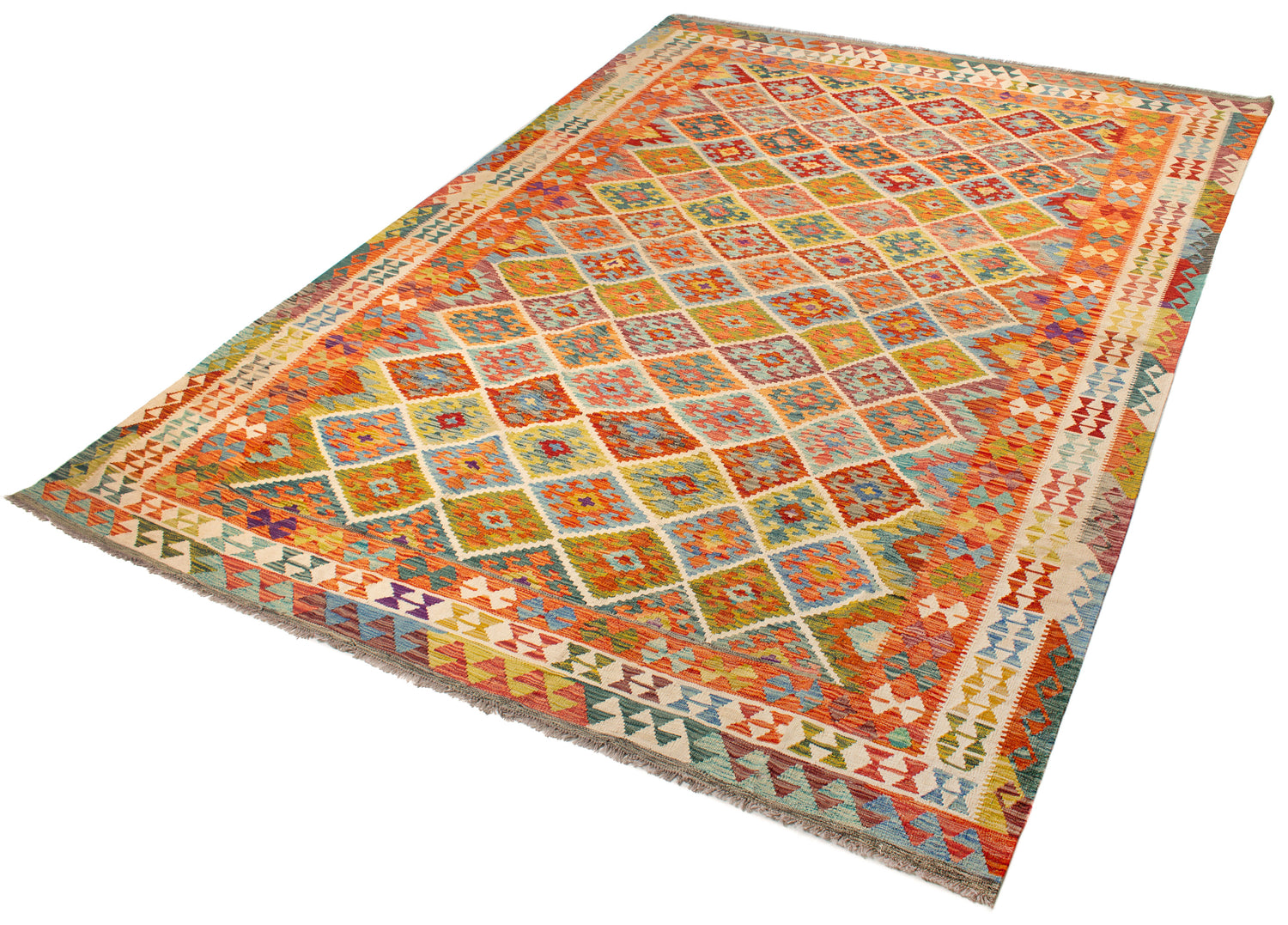 Afghan Kilim | 357 x 253 cm