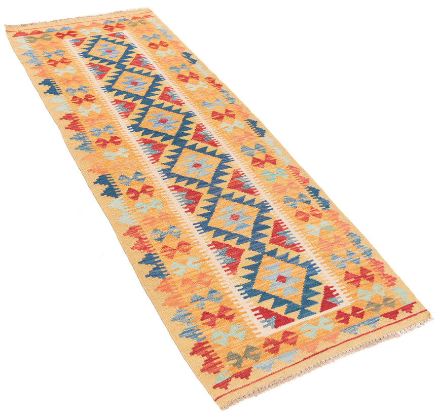 Kilim afgano | 206 x 78 cm