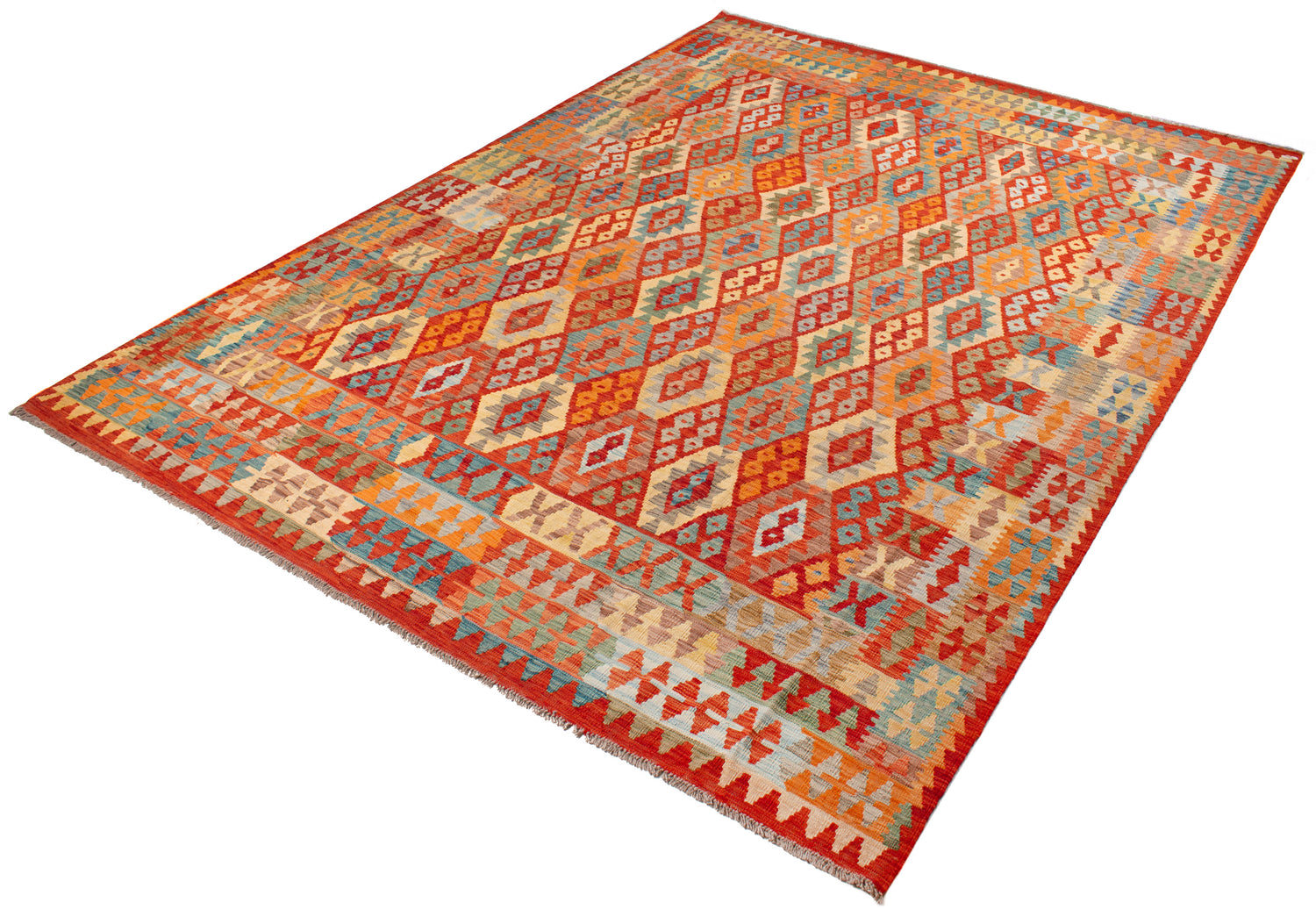 Afghan Kilim | 357 x 254 cm